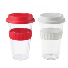 Plastic Double- Walled Mug