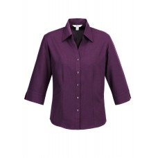 Ladies Plain Oasis 3/4 Sleeve Shirt