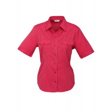Ladies Cuban Short Sleeve Shirt