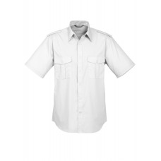 Mens Eppaulette Short Sleeve Shirt