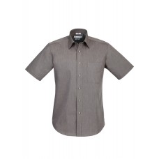 Mens Chevron Short Sleeve Shirt