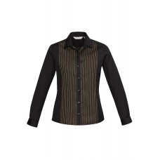 Ladies Reno Panel Long Sleeve Shirt