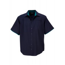 Mens Contrast Oasis Short Sleeve Shirt