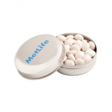 CANDLE TIN FILLED WITH MINTS OR MUSKS 50G