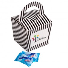 COLOURED NOODLE BOX FILLED WITH MENTOS X26