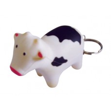 STRESS COW KEYRING