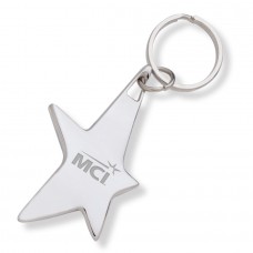 The Silver Stella Key Chain
