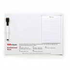A4 Magnetic Whiteboard w/ Notepad