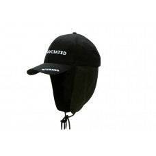 BRUSHED HEAVY COTTON CAP WITH BACK FLAP & ROPE