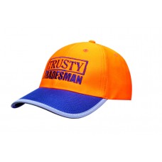 LUMINESCENT SAFETY CAP WITH REFLECTIVE TRIM