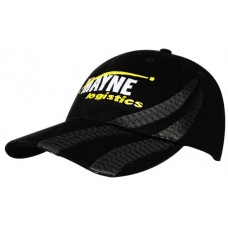 BRUSHED HEAVY COTTON CAP WITH TYRE TRACKS