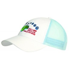 BRUSHED COTTON CAP WITH MESH BACK