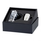 Stainless Steel Coffee Mug & Plunger Set