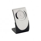 Elite Silver Quartz Clock