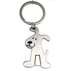 Dog Shape Keyring