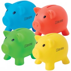 Pee Wee Pig PVC Coin Bank