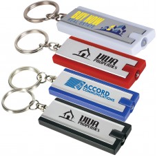 Rectangular Flashlight Keytag