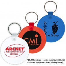 Round Soft PVC Keytags