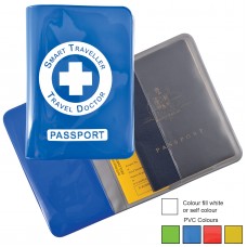 Shiny PVC Passport Wallet