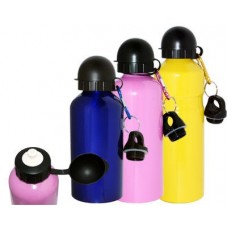 Metal Water Bottle with Flip Sport Lid