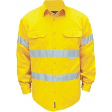 FULL COLOUR REGULAR WEIGHT LONG SLEEVE SHIRT WITH 3M TAPE 