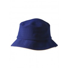 Pique Mesh With Sandwich Bucket Hat