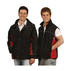 Trinity Men 3-In-1 Jacket With Reversible Vest