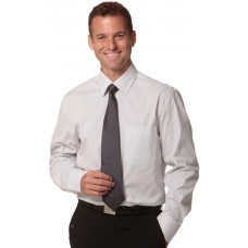 Men's Ticking Stripe Long Sleeve Shirt