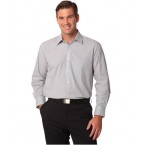 Men's Fine Stripe Long Sleeve Shirt