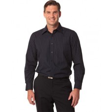 Men's Pin Stripe Long Sleeve Shirt