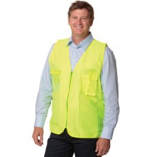 Hi-Vis Safety Vest With Id Pocket