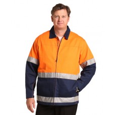 Hi-Vis Cotton Jacket With 3M Tapes