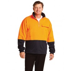 Hi-Vis Two Tone Cotton Fleecy Sweat