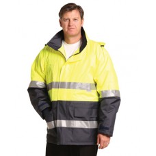 Hi-Vis Long Line Jacket Polar With Fleece Lining