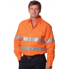 Cotton Drill Safety Shirt