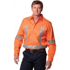 Cotton Drill Safety Shirt