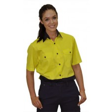 Women's Short Sleeve Safety Shirt