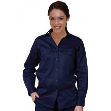 Women's Cotton Drill Work Shirt